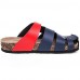 Men's Shoes Outdoor / Party & Evening / Athletic / Dress / Casual Leather Slippers Blue  