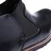 Shoes Leather Office  Career / Casual Boots Office  Career / Casual Low Heel Split Joint Black / Brown / Burgundy  