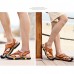 Men's Shoes Outdoor / Office & Career / Athletic / Dress / Casual Nappa Leather Sandals Brown  