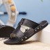 Men's Shoes Outdoor / Office & Career / Casual Leather Sandals Black / Yellow / White  