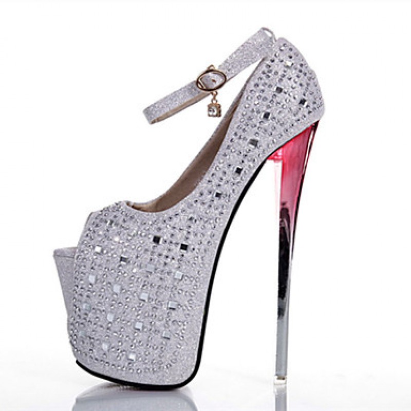 Women's Shoes Sexy Peep Toe Stiletto Heel Pumps Party Shoes More Colors available