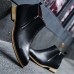 Shoes Office  Career / Party  Evening / Casual Leather Boots Black / Brown / Gray  