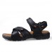 Men's Shoes Outdoor / Office & Career / Athletic / Dress / Casual Nappa Leather Sandals Black / Brown  