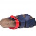 Men's Shoes Outdoor / Party & Evening / Athletic / Dress / Casual Leather Slippers Blue  