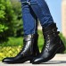 Shoes Office  Career / Party  Evening / Casual Synthetic Boots Black  