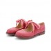 Women's Shoes Low Heel Heels / Round Toe Heels Dress / Casual Red / Gray / Almond