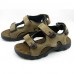 Men's Shoes Outdoor / Casual Nappa Leather / Leatherette Sandals Brown / Khaki  