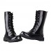 Shoes Leatherette Outdoor / Office  Career / Dress / Casual Boots Outdoor / Office  Career / Dress / Casual Low Heel Black  