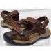 Men's Shoes Outdoor / Office & Career / Casual Leather Sandals Brown  