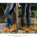 Shoes Outdoor / Office  Career / Work  Duty / Dress / Casual Synthetic Boots Black / Yellow / Taupe  