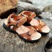 Men's Shoes Outdoor / Office & Career /Work & Duty / Athletic / Dress / Casual Nappa Leather Sandals Black/Brown  