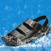 Men's Shoes Outdoor / Office & Career / Athletic / Dress / Casual Leather Sandals Black / Brown / White  