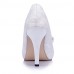 Women's Heels Spring / Summer / Fall / Winter Heels / Peep Toe Lace Wedding / Dress / Party & Evening Stiletto Heel Rhinestone / Bowknot