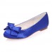 Women's Shoes Satin Flat Heel Round Toe Flats Wedding/Party & EveningShoes More Colors available