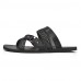   Men's Shoes Casual Leatherette Sandals Black / White  