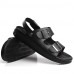 Men's Shoes Outdoor / Office & Career / Work & Duty / Athletic / Casual Nappa Leather Sandals Black / Brown / White  