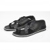   Men's Shoes Casual Leatherette Sandals Black / White  