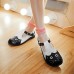 Women's Spring / Summer / Fall / Winter Round Toe Leatherette Outdoor / Dress / Casual Flat Heel Black