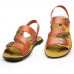 Men's Shoes Outdoor / Office & Career / Athletic / Dress / Casual Leather Sandals Blue / Brown  