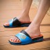 Men's Slippers Casual/Beach/Home Fashion Synthetic Leather Slip-on Shoes Slide Sandals 39-44  