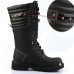 Shoes Wedding / Outdoor / Office  Career / Party  Evening / Casual Synthetic Boots Black  