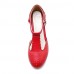 Women's Shoes Leatherette Stiletto Heel Heels Heels Office & Career / Dress / Casual Black / Blue / Pink