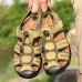 Men's Shoes Outdoor / Casual Synthetic Sandals Brown / Yellow / Khaki  