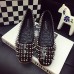 Women's Classic/Elegant Casual Shoes Flat Heel Closed Toe Flats Shoes Black / Red / Gray