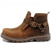 Shoes Outdoor / Office  Career / Party  Evening / Athletic / Casual Leather Boots Brown  