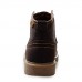 Shoes Leather Office  Career / Casual Boots Office  Career / Casual Flat Heel Lace-up Black / Brown  