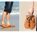 Men's Shoes Outdoor / Office & Career / Athletic / Dress / Casual Nappa Leather Sandals / Flip-Flops Brown  