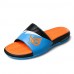 Men's Slippers Casual/Beach/Home Fashion Synthetic Leather Slip-on Shoes Slide Sandals 39-44  