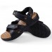 Men's Shoes Outdoor / Office & Career / Athletic / Dress / Casual Nappa Leather Sandals Black / Brown  