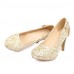 Women's Shoes Glitter Stiletto Heel Heels/Round Toe Heels Dress Red/Silver/Gold