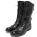 Shoes Outdoor / Office  Career / Party  Evening / Dress / Casual Canvas / Patent Leather Boots Black  