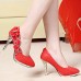 Women's Shoes Synthetic Stiletto Heel Round Toe Pumps DressMore Colors available