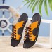 Men's Shoes Outdoor / Office & Career / Casual Leather Sandals Black / Yellow / White  