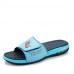 Men's Slippers Casual/Beach/Home Fashion Microfibre Leather Slip-on Shoes Slide Sandals 39-44  