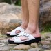 Men's Shoes Outdoor / Office & Career / Athletic / Dress / Casual Nappa Leather Slippers Black / White  