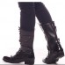 Shoes Outdoor / Office  Career / Party  Evening / Dress / Casual Canvas / Patent Leather Boots Black  