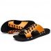 Men's Shoes Outdoor / Office & Career / Casual Leather Sandals Black / Yellow / White  