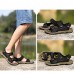 Men's Shoes Outdoor / Office & Career / Athletic / Dress / Casual Nappa Leather Sandals Black / Brown / Taupe  