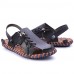 Men's Shoes Outdoor / Office & Career / Athletic / Dress / Casual Nappa Leather Sandals Black / Brown / White  